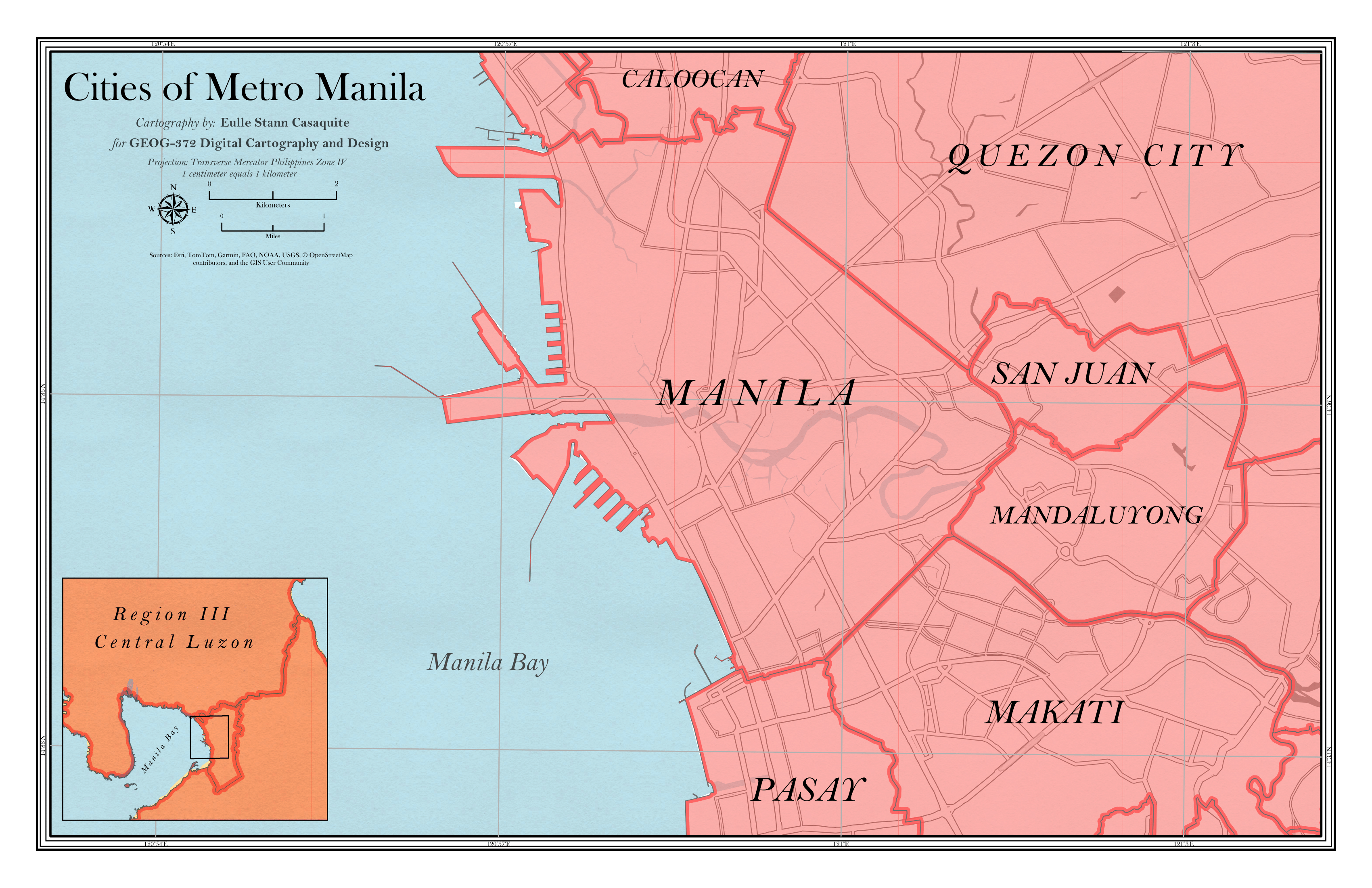 Metro Manila Map