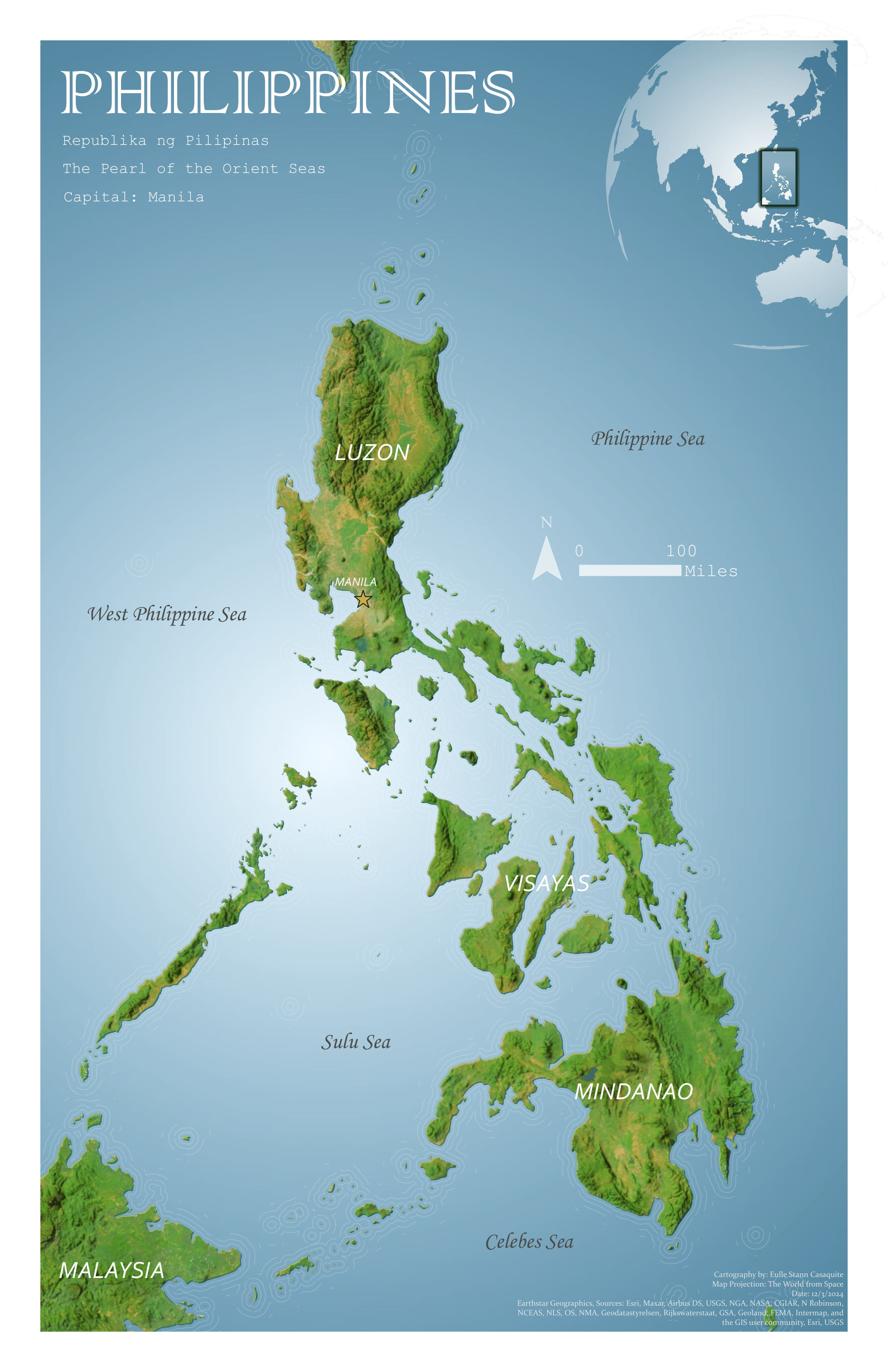 Philippines General Reference Map