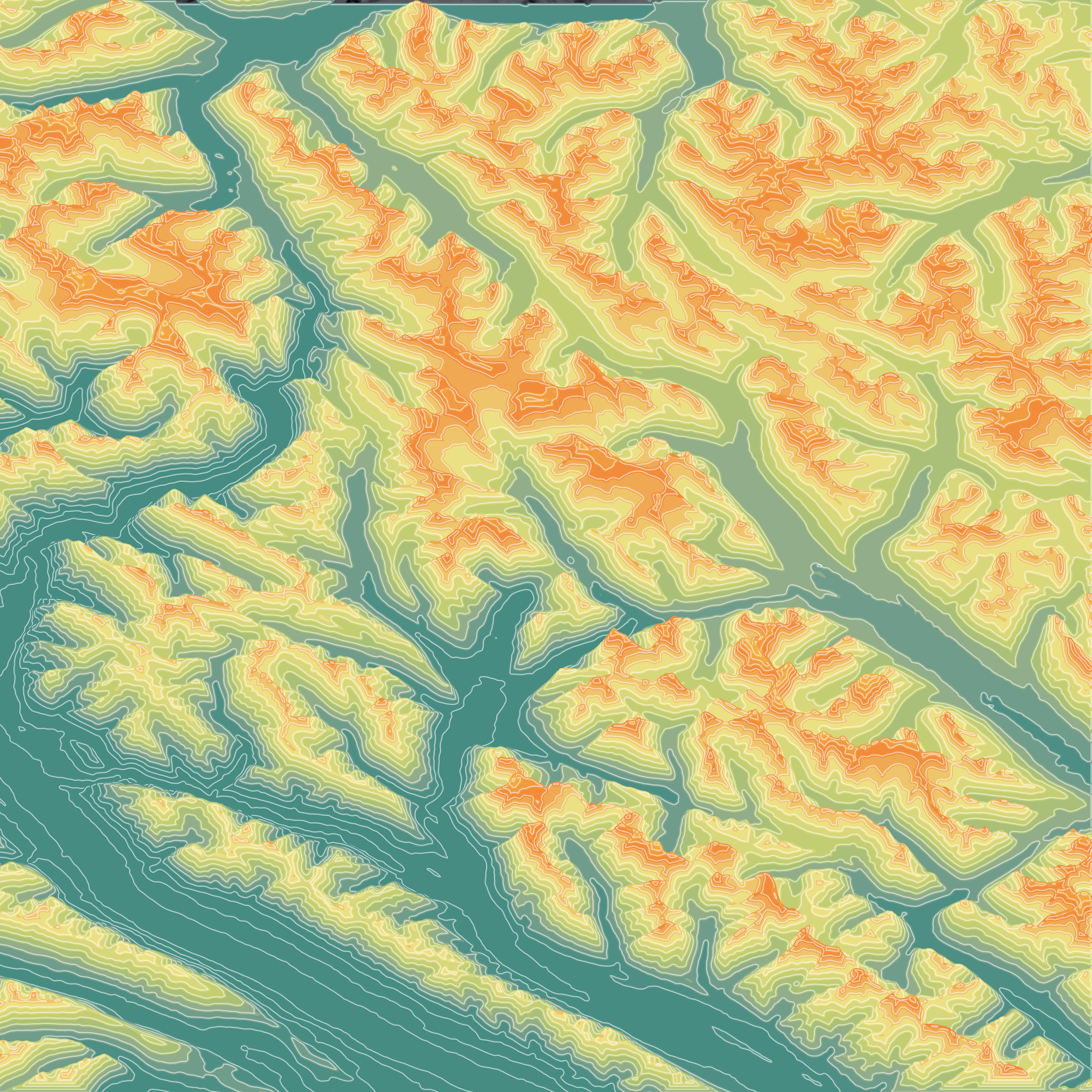 Contour Map Analysis