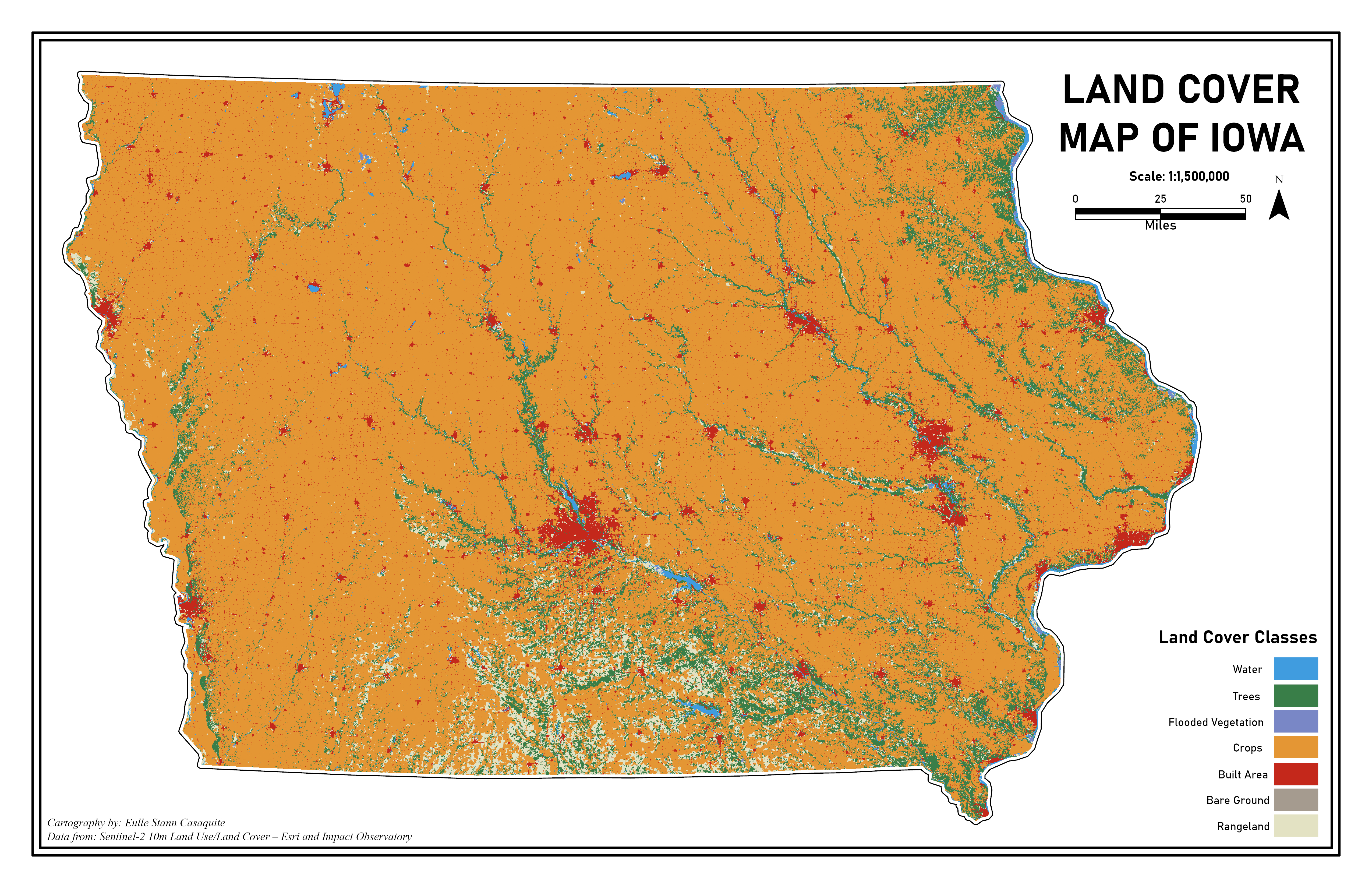 Iowa Map