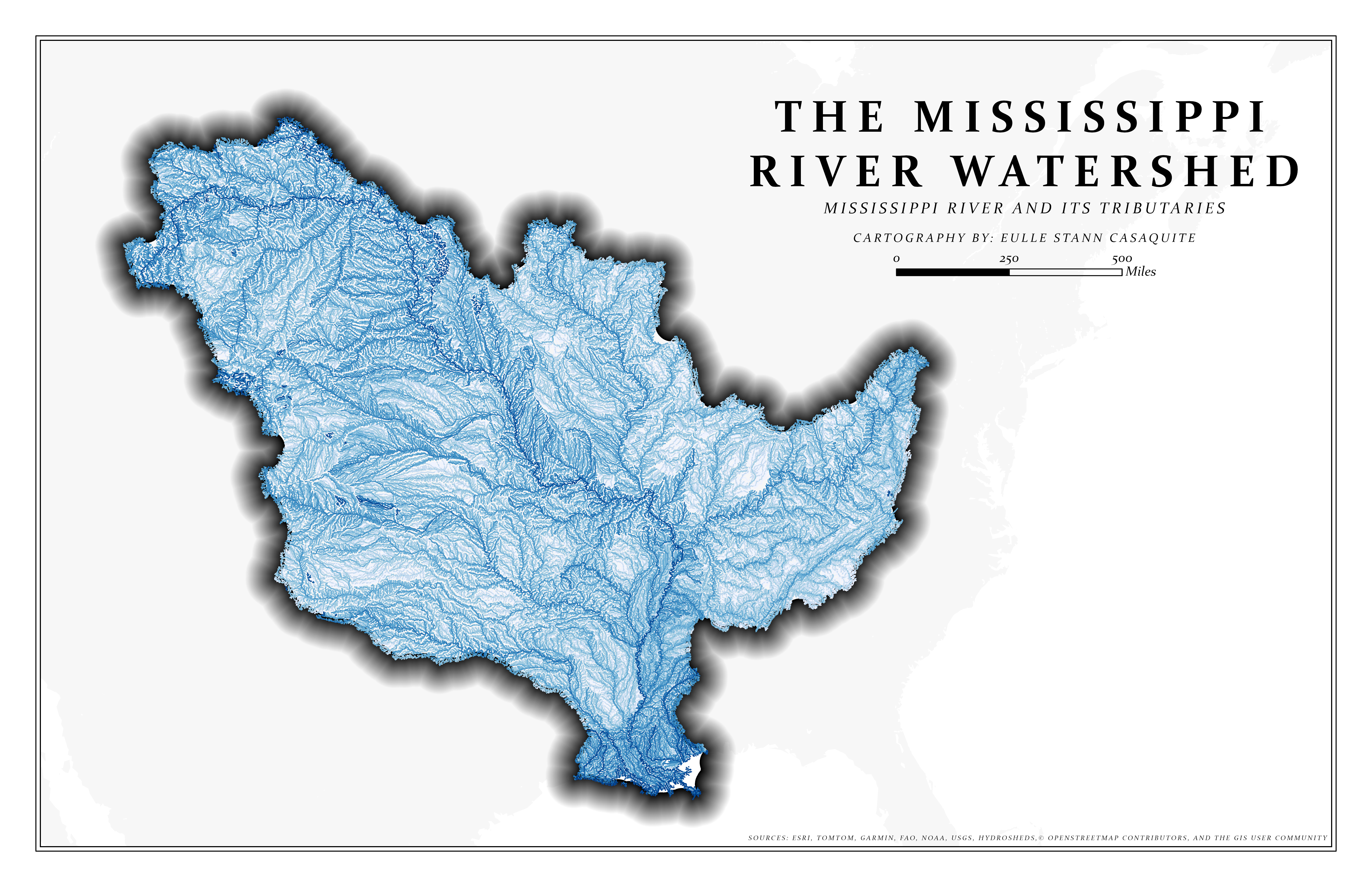 Mississippi River Map
